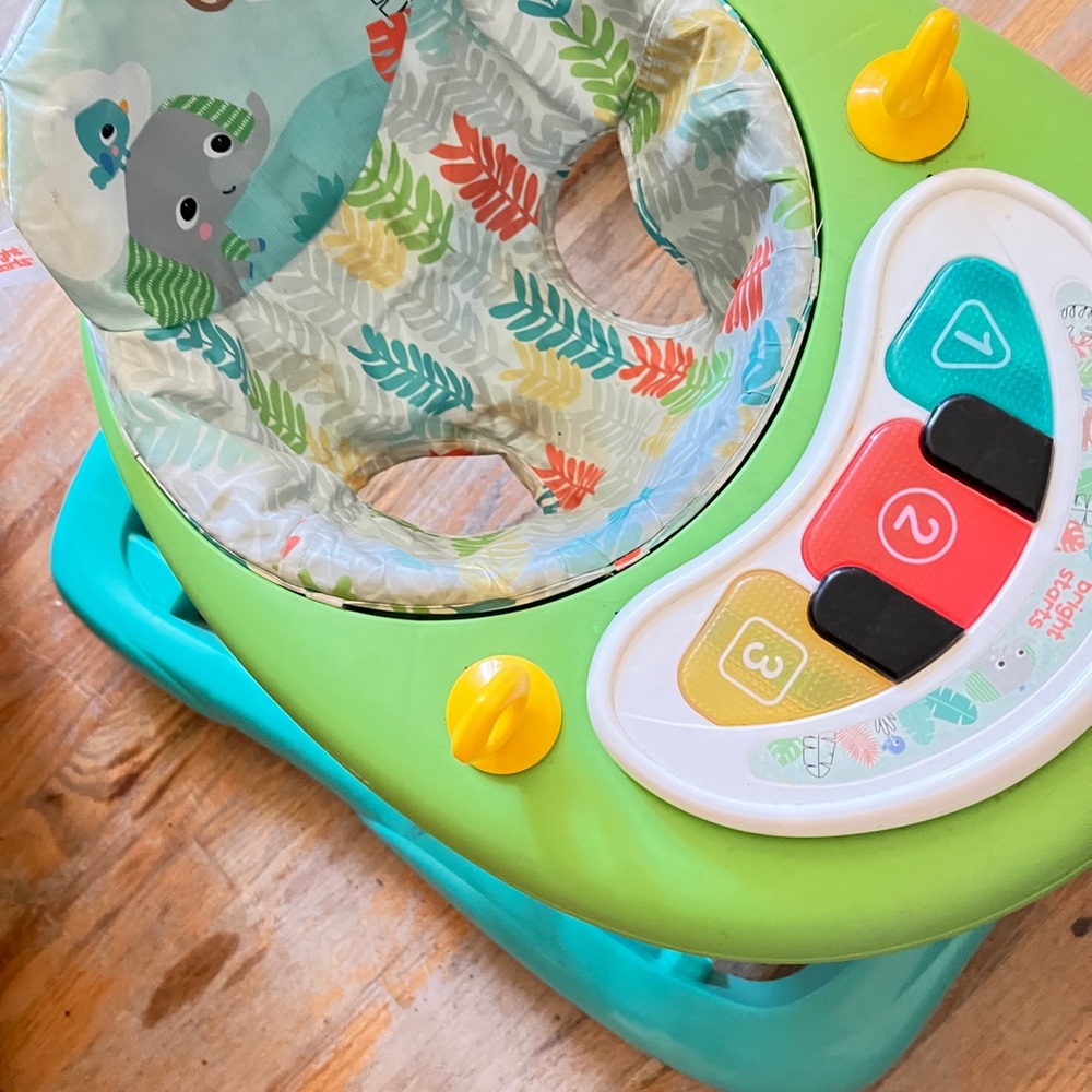 Green baby Walker from BABY STARTS.